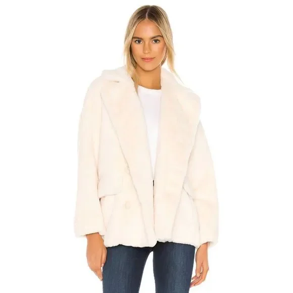 Free People Jackets Coats Free People Womens Solid Kate Faux